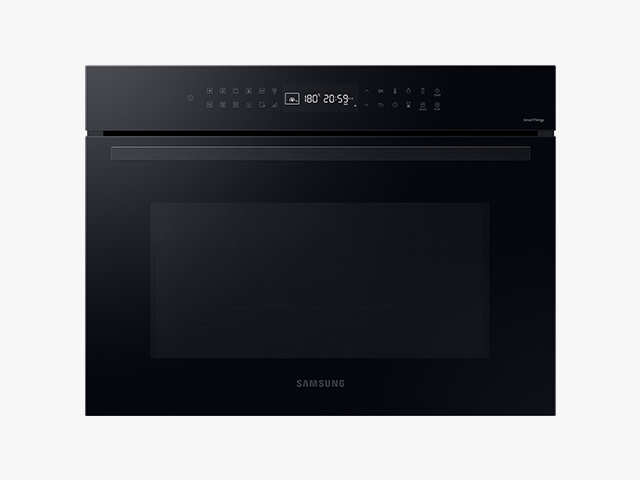 Mniejszy piekarnik NQ5B4353FBK może uzupełnić zestaw artykułów kuchennych Samsung