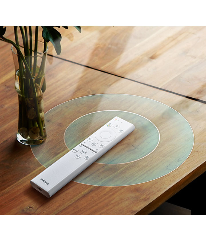 Nowy telewizor Samsung The Serif wyposażony w pilot Solar Cell. LS01BAUXXH