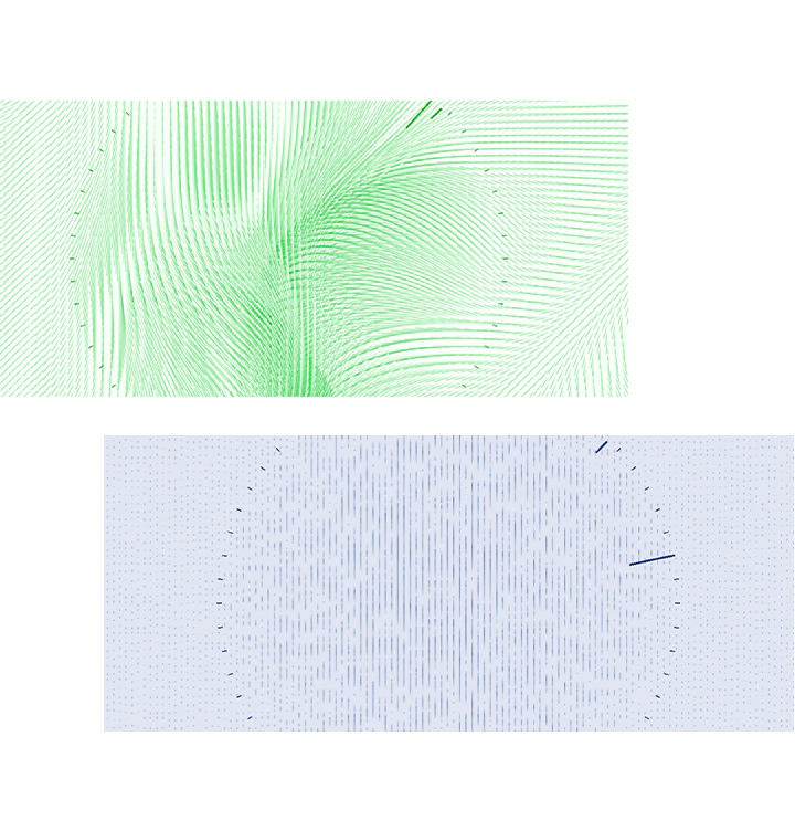 Specjalnie dla The Serif Samsung LS01B zaprojektowane zostały wzory dla trybu Ambient. LS01BAUXXH