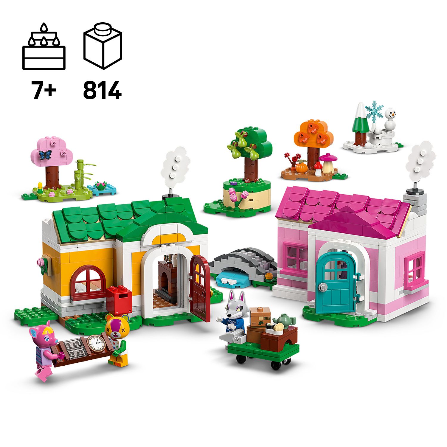 LEGO Animal Crossing 77057 Kreatywne domy: Pory zabawy - Ceny i