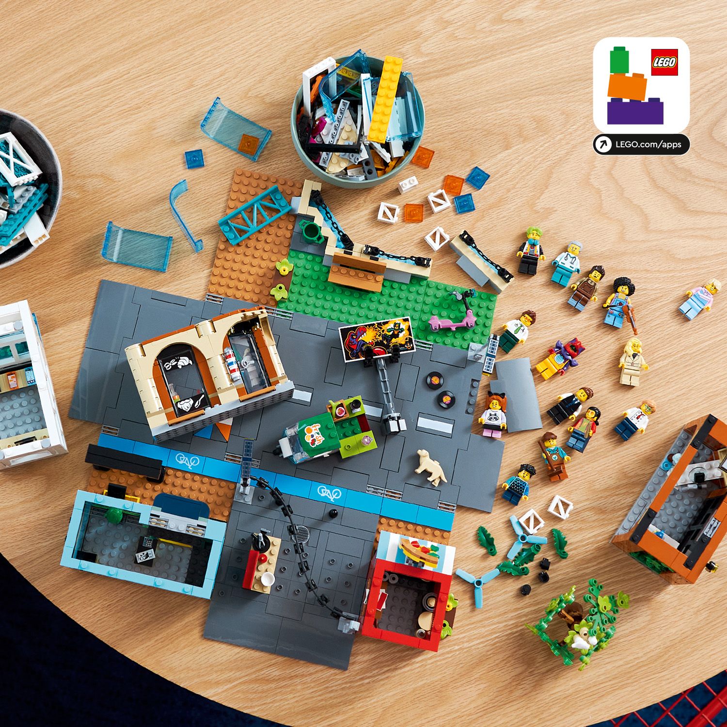 Блоковий конструктор LEGO City Центр міста 60380, купить на Prom.ua