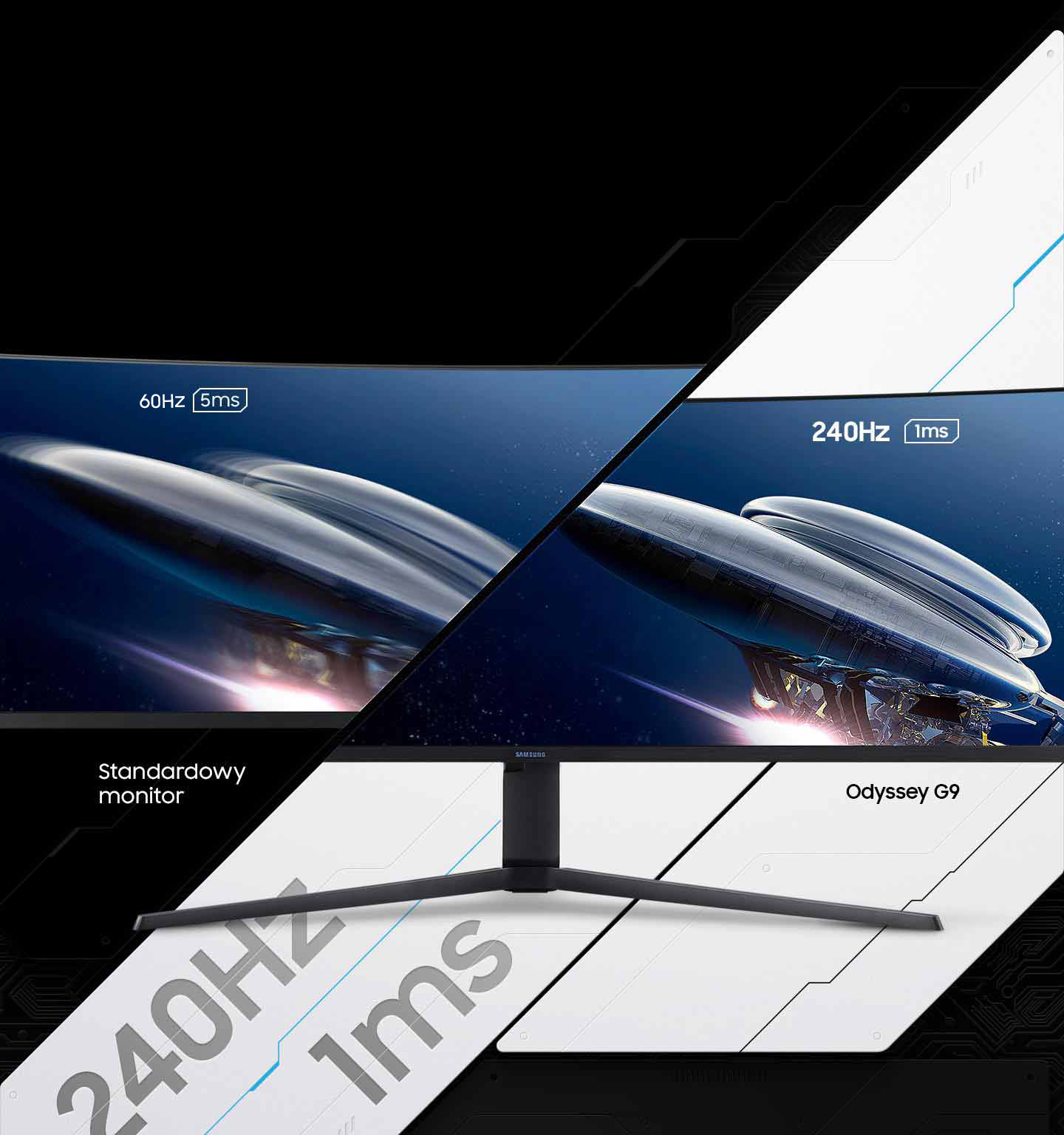 Opinie G9 Odyssey i Monitor - na Samsung ceny (LC49G95TSSUXEN) 49\'\'