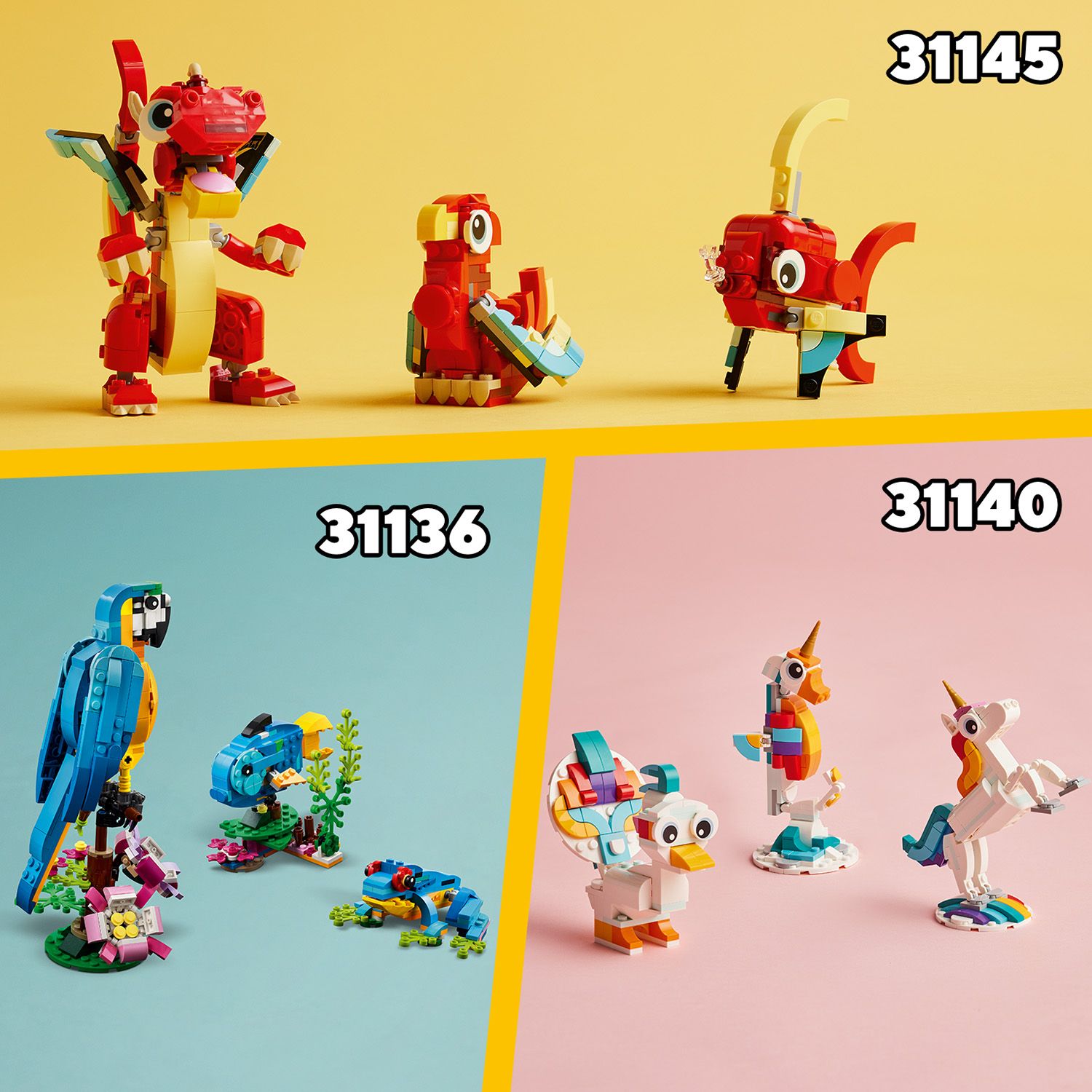 Poznajcie inne zestawy z serii LEGO® Creator 3 w 1