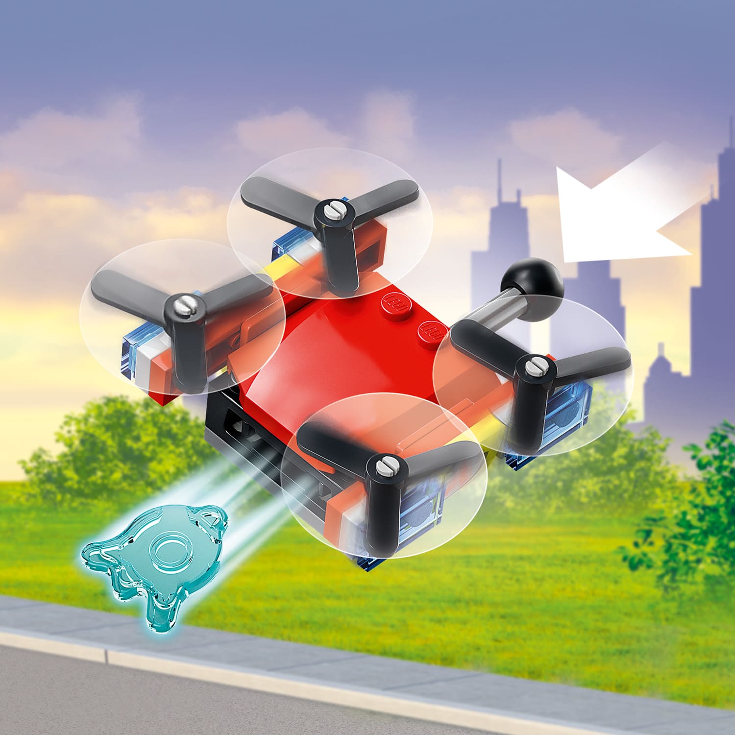 Dron strażacki