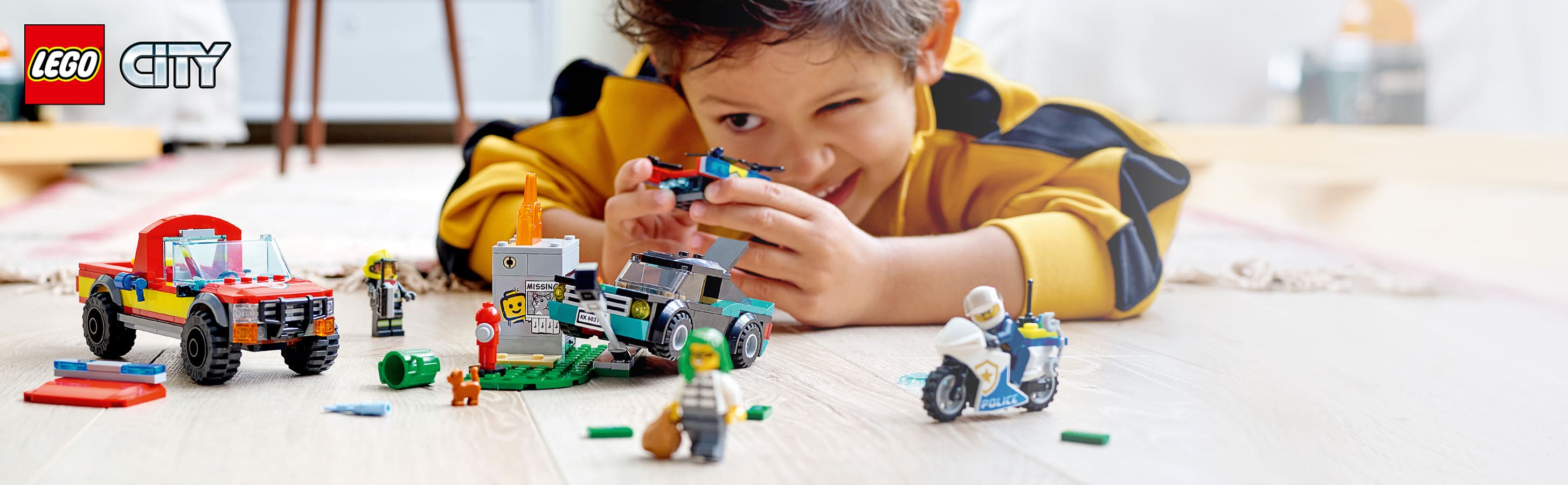 Policyjno-strażacki zestaw LEGO® City