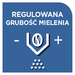 Ustawianie stopnia zmielenia