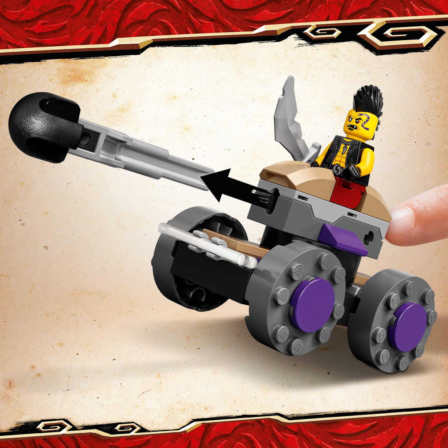 ジョージ姫 Drużyna mechów ninja Lloyda i Arina 71794 | NINJAGO