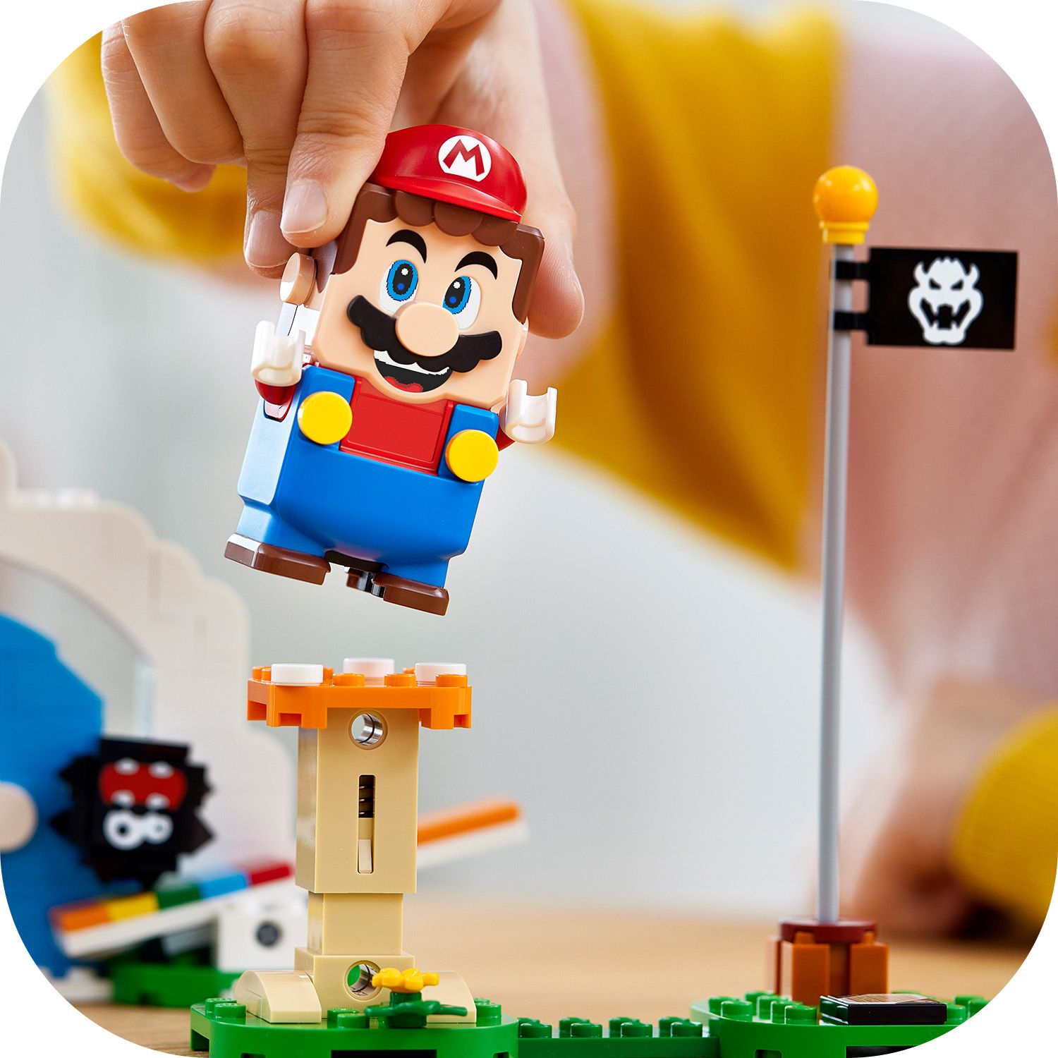 LEGO Super Mario 71405 Salta Fuzzy'ego — zestaw