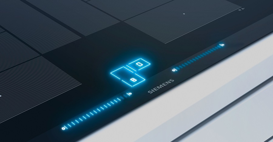  dualLight Slider – po prostu dotknij i przesuń palec, aby sterować płytą grzewczą