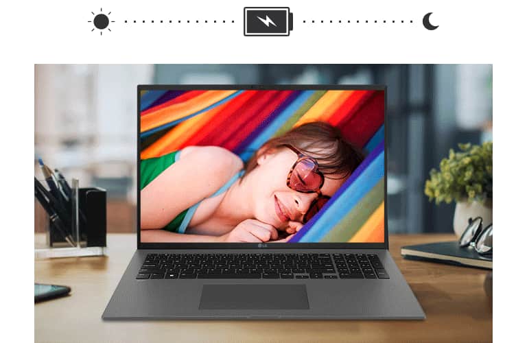 Laptop LG GRAM 2022 17Z90Q 17/i7/32GB/1TB/Win11 szary