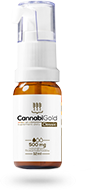 bottle of cannabigold oil