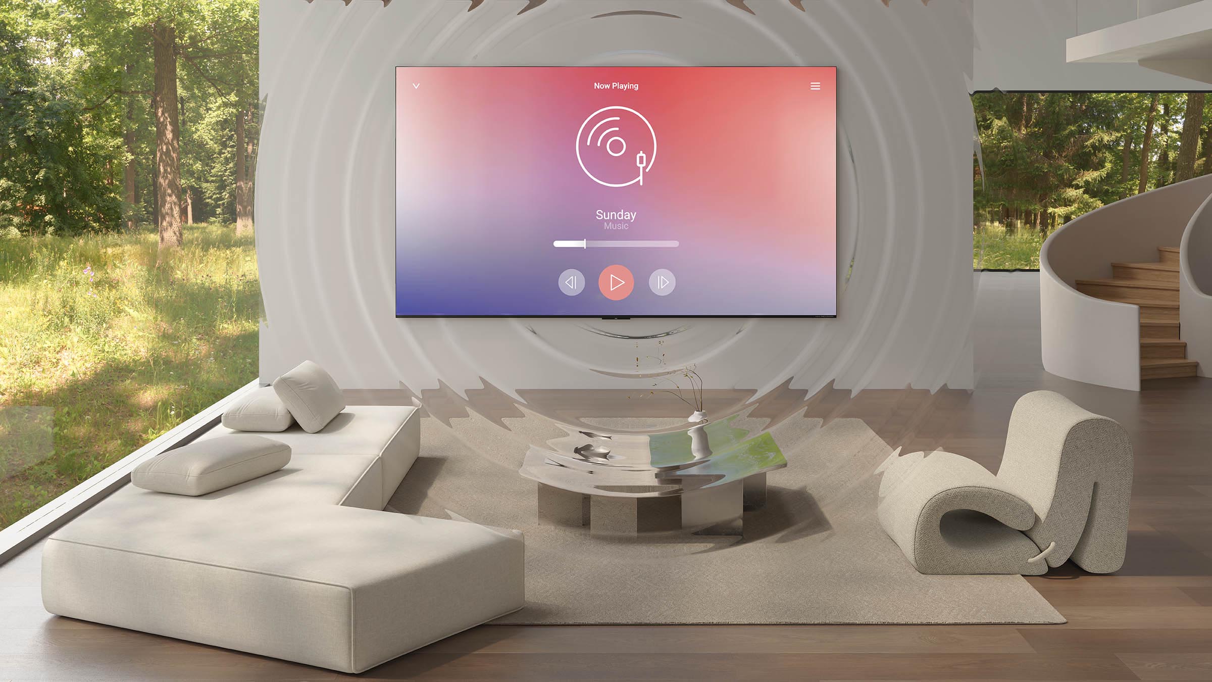 Dźwięk wzbogacony przez Bang & Olufsen
