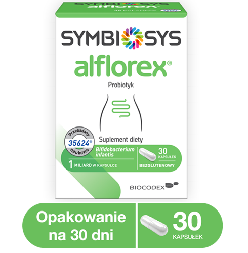 Symbiosys alflorex - opakowanie 30 kapsułek