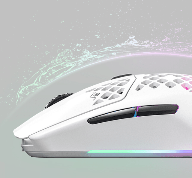 美品マウス SteelSeries Aerox 3 Wireless ホワイト Mysz Steelseries Aerox 3 Snow (5707119043298) - Opinie i
