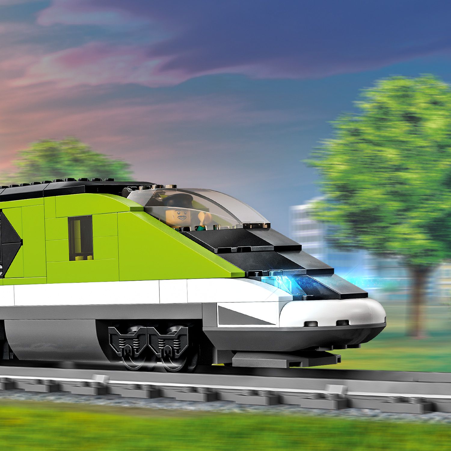  LEGO City Express Passenger Train Set, 60337 Remote
