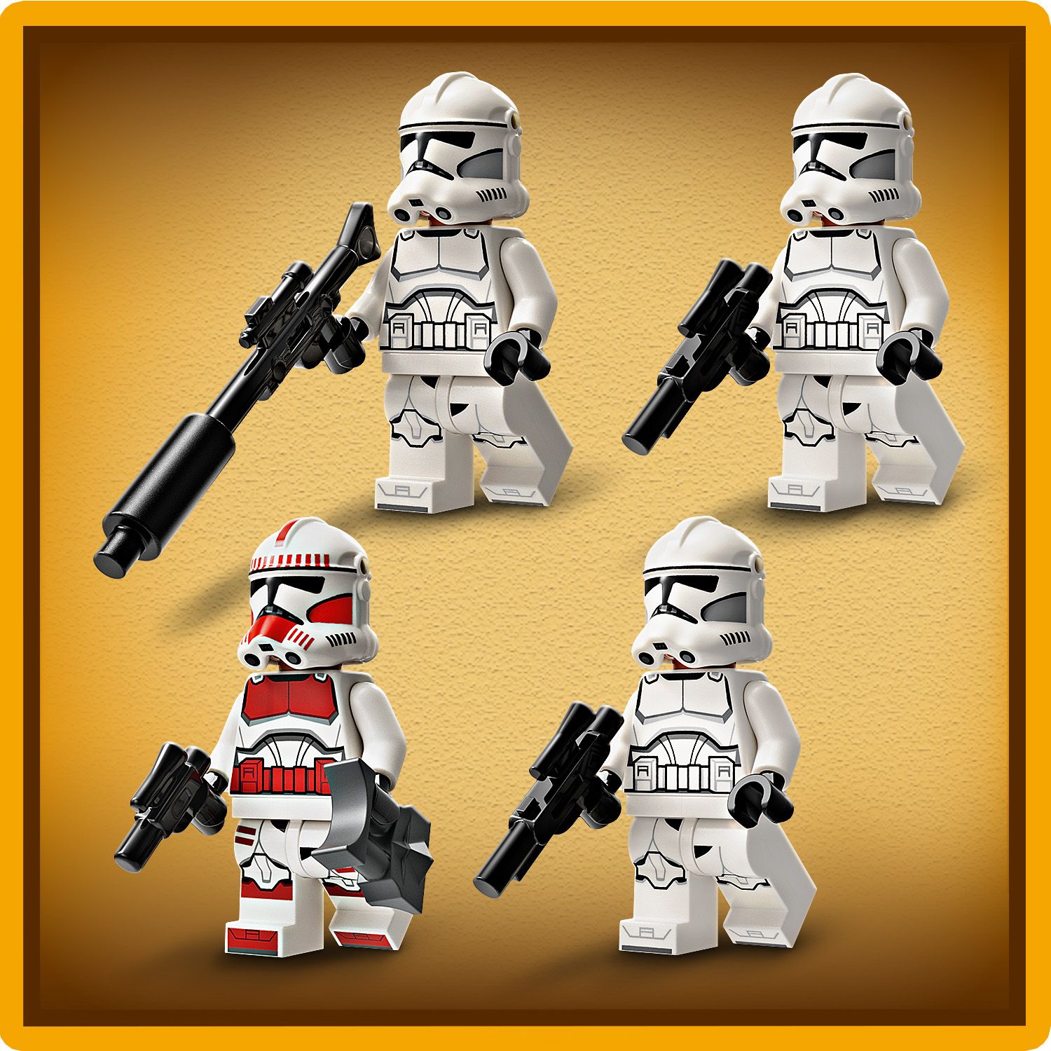 lego star wars clone trooper icon LEGO Star Wars 75372 Zestaw bitewny z żołnierzem armii klonów i droidem
