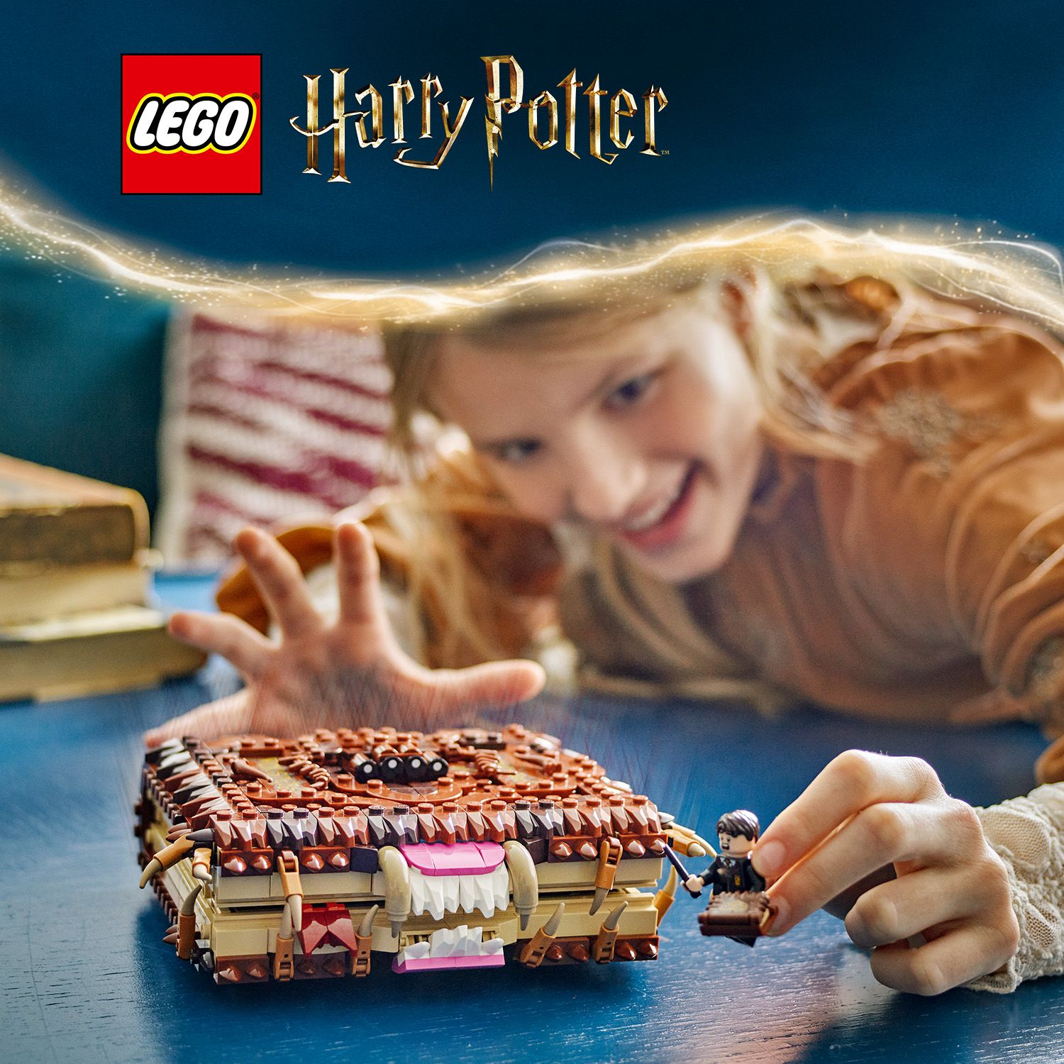 LEGO Harry Potter 76449 Potworna księga potworów z zębami
