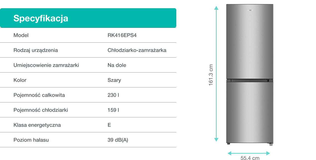Gorenje fridge RK416EPS4
