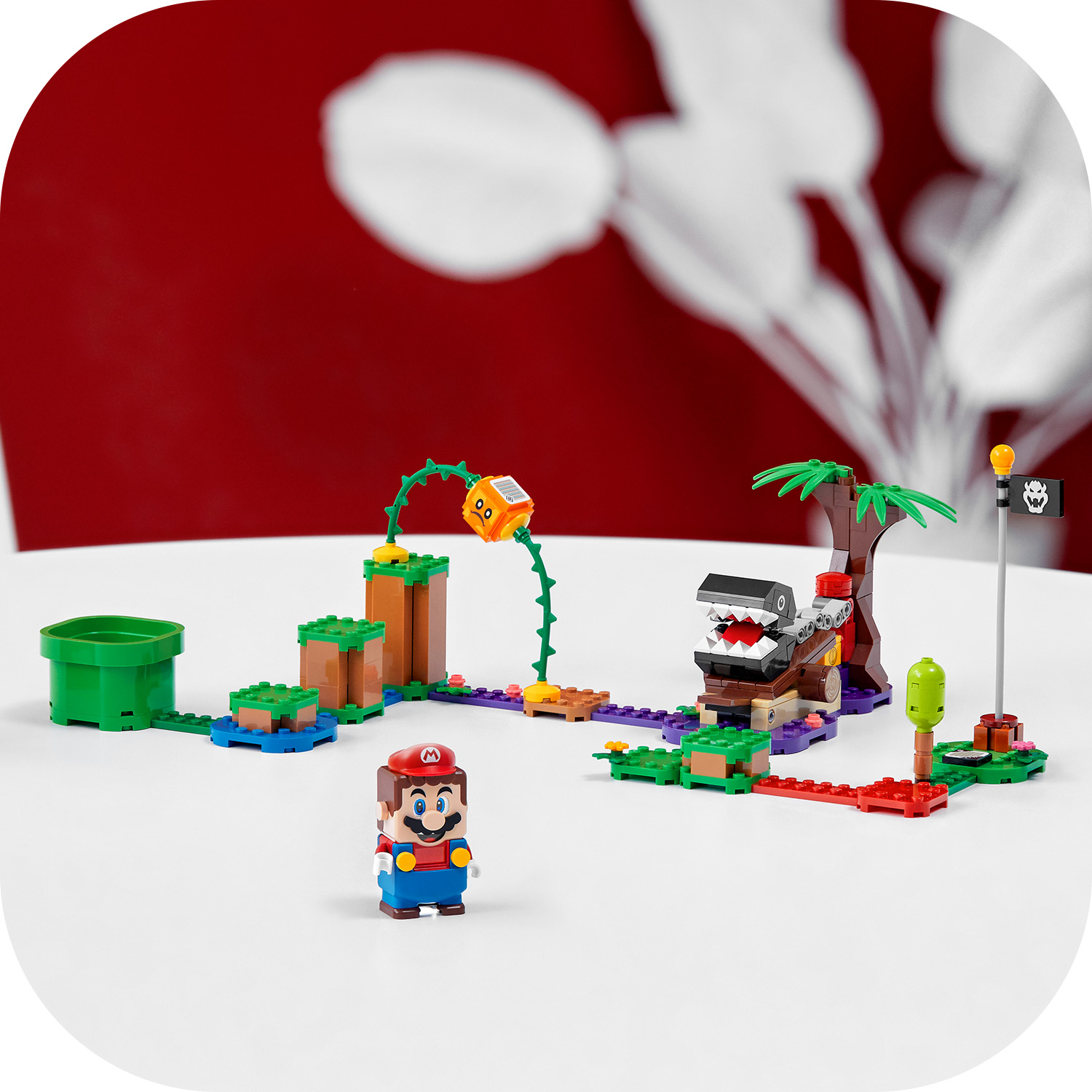 LEGO Super Mario 71381 Spotkanie z Chain Chompem w dżungli