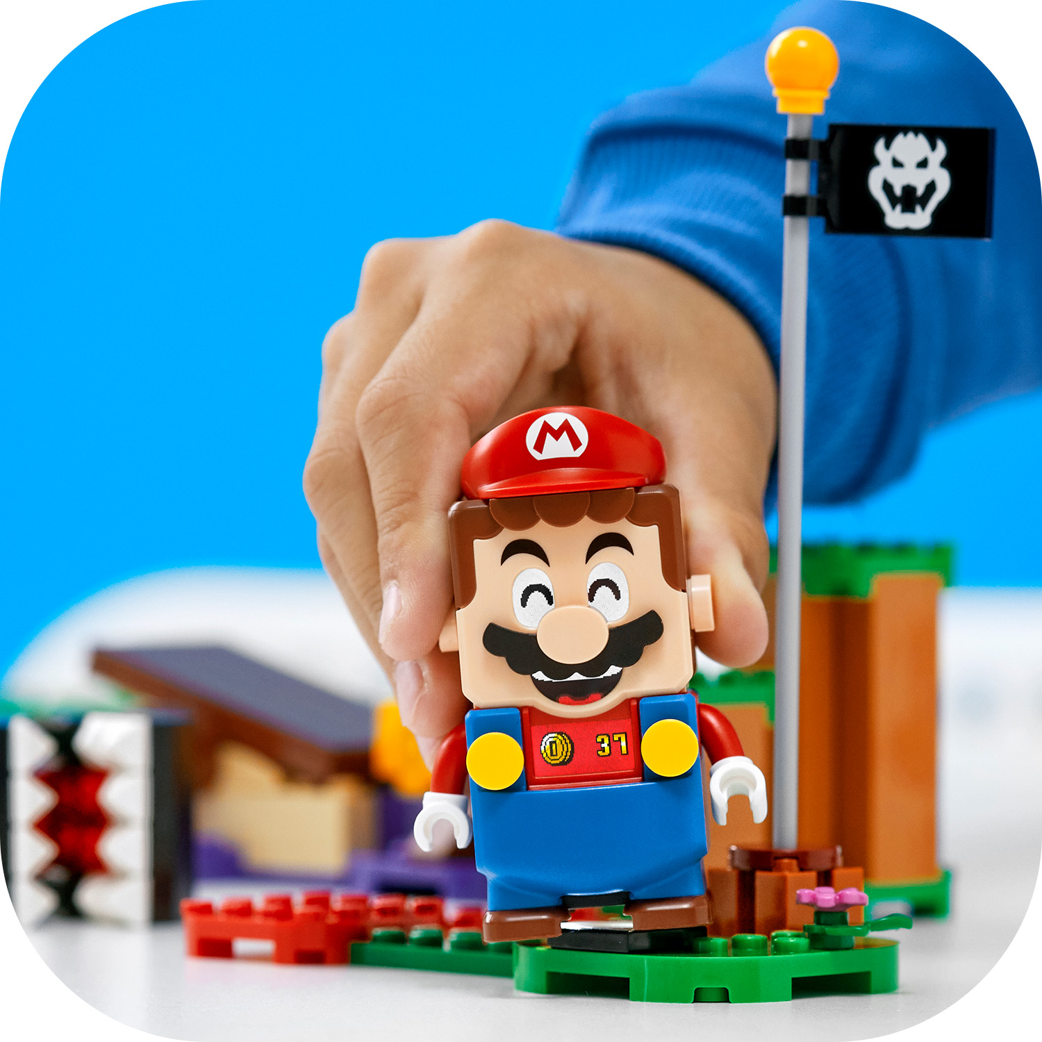 LEGO Super Mario 71381 Spotkanie z Chain Chompem w dżungli