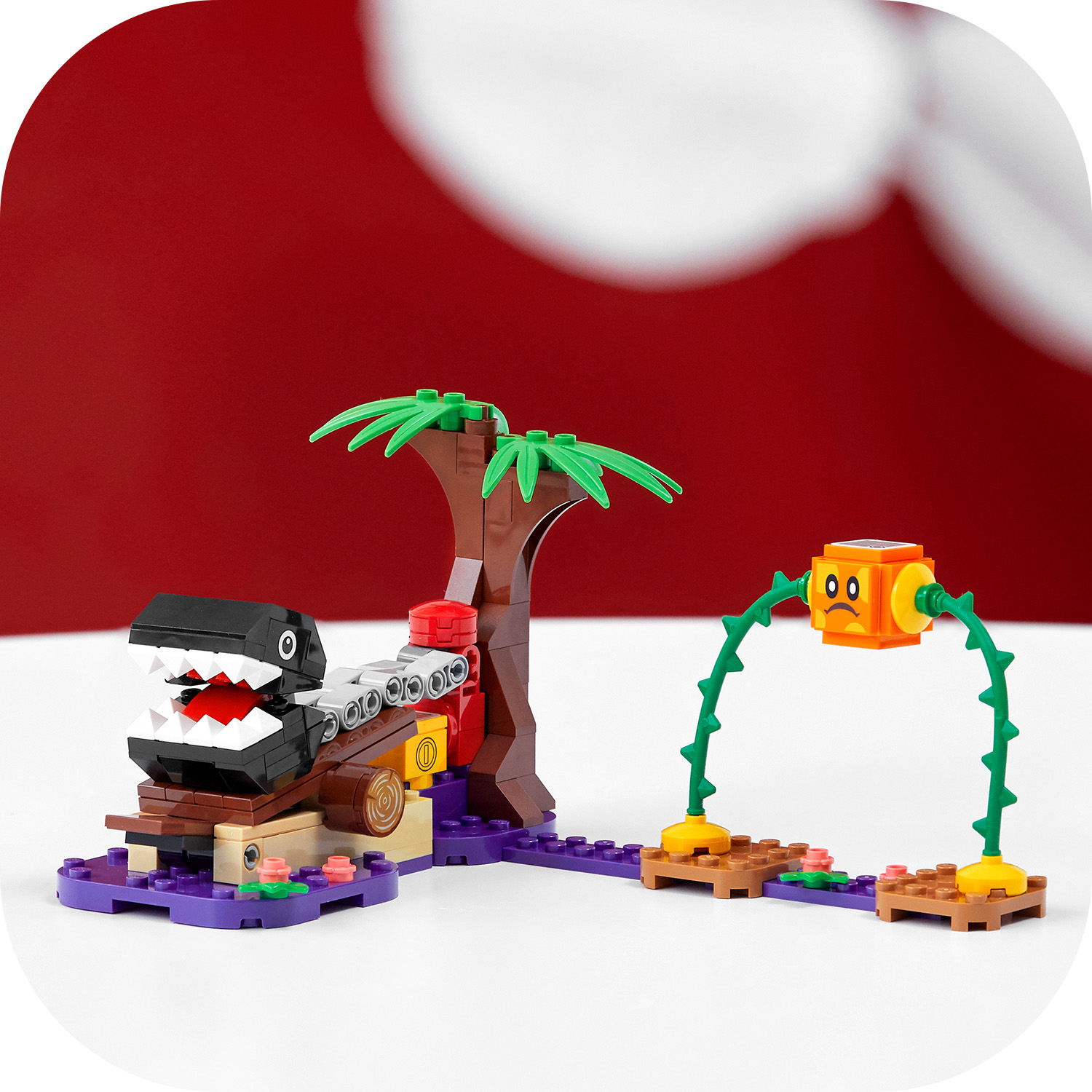 LEGO Super Mario 71381 Spotkanie z Chain Chompem w dżungli