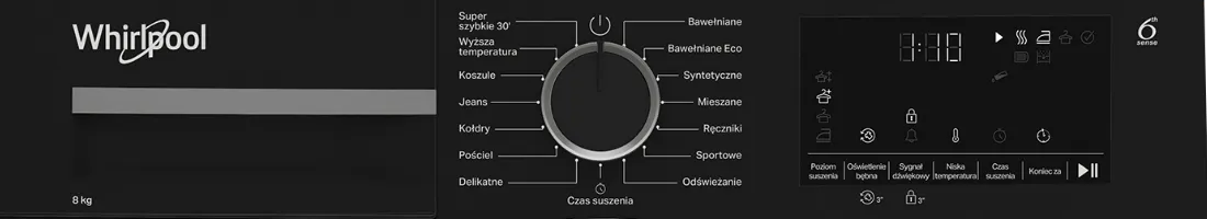 Panel sterowania suszarki