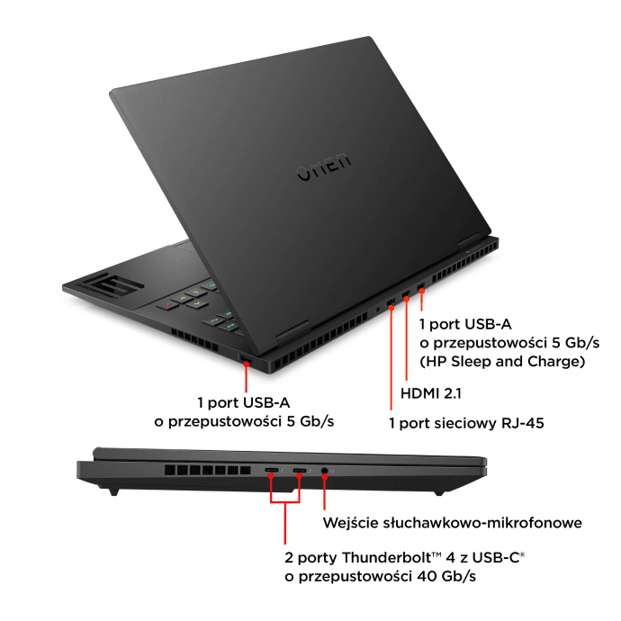 HP Laptop gamingowy Omen 16-wfXXXXnw
