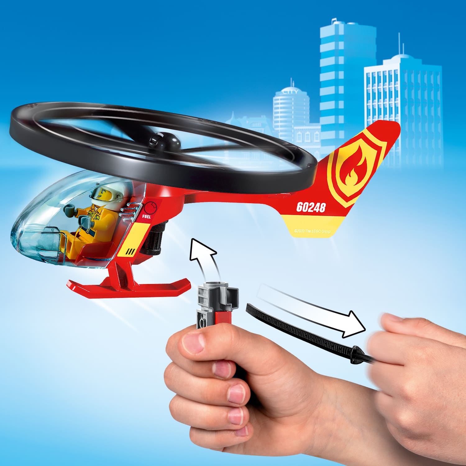 Latający helikopter