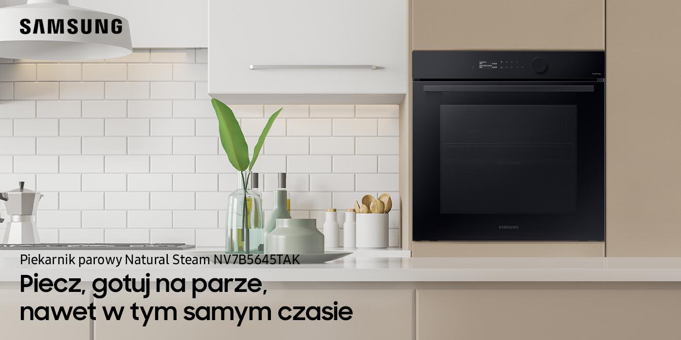 Piekarnik parowy natural steam nv7b5645tak