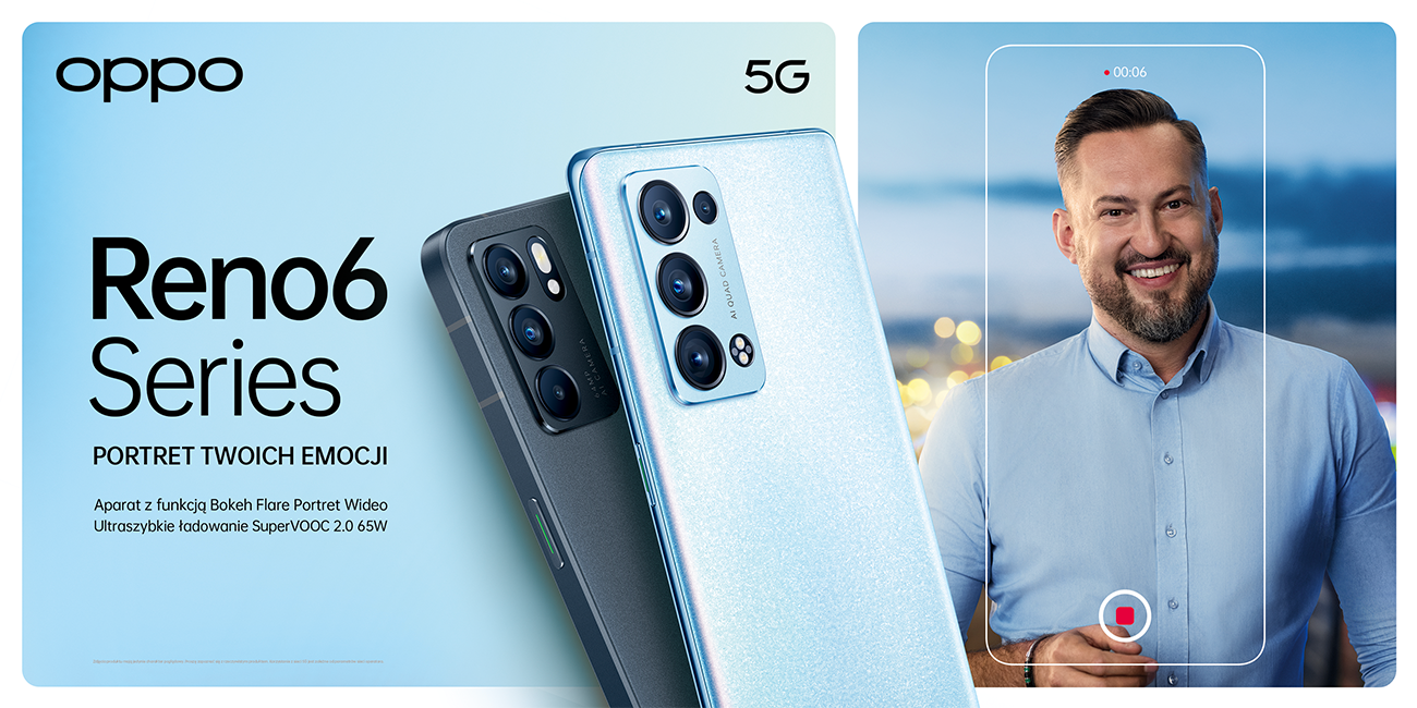 OPPO Reno 6 5G 8/128GB Czarny - Cena, opinie na Ceneo.pl