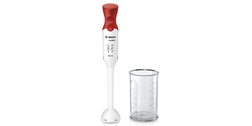 Bosch MSM64010 0119165 Ergomixx 450 w immersion blender - white / red