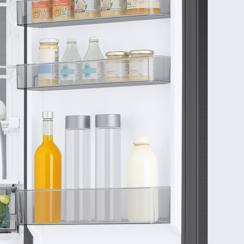 Lodówka Samsung Grand+ RB38C774DB1 z zamrażalnikiem dolnym