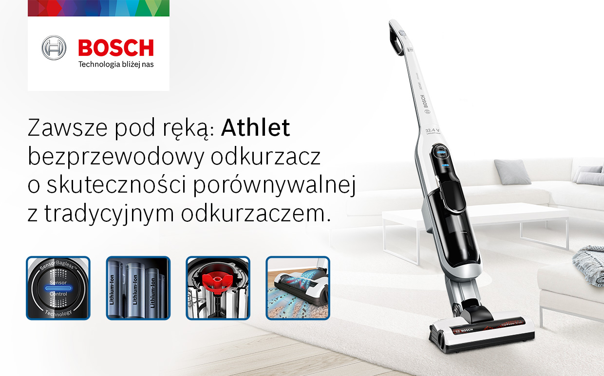 Bosch Athlet BBH73260K Opinie i ceny na Ceneo.pl