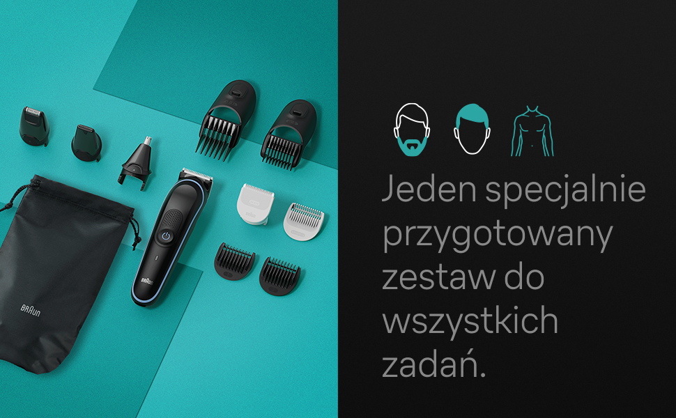 Jeden specjalnie przygotowany zestaw do wszystkich zadań.