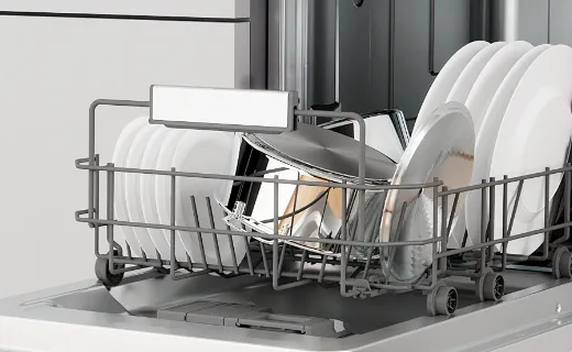 Половинне завантаження. Гнучке миття посуду.