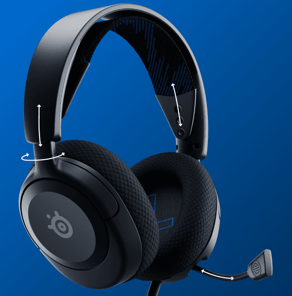 Słuchawki Steelseries Arctis Nova 1P (Playstation) (61611