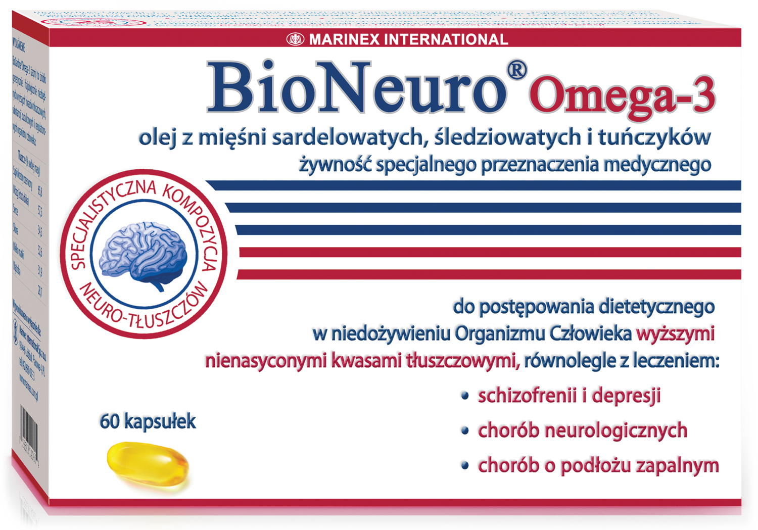 BioMarine Medical odporność w grypie i infekcjach wirusowych, żywienie w radioterapii i chemioterapii