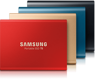 Dysk zewnętrzny Samsung T5 500GB Czerwony (MU-PA500R/EU
