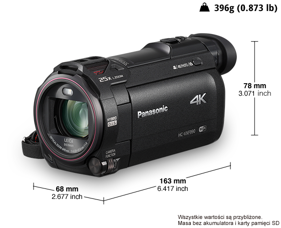 Kamera cyfrowa Panasonic HC-VXF990 - Opinie i ceny na Ceneo.pl