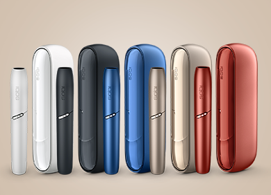 iQOS ３　DUO IQOS 3 DUO – edycja Frosted Red i akcesoria Icy Blue