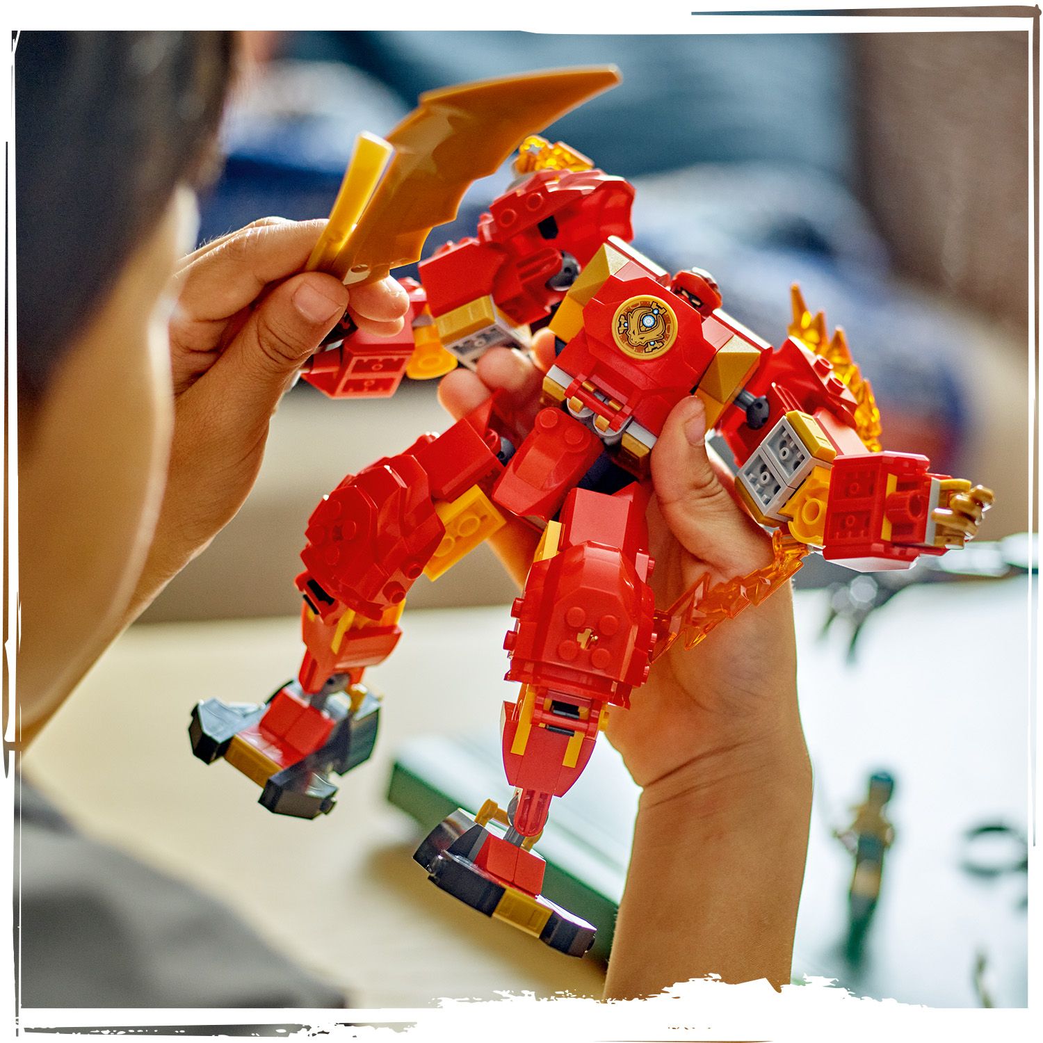 LEGO NINJAGO 71808 Mech żywiołu ognia Kaia - Ceny i opinie