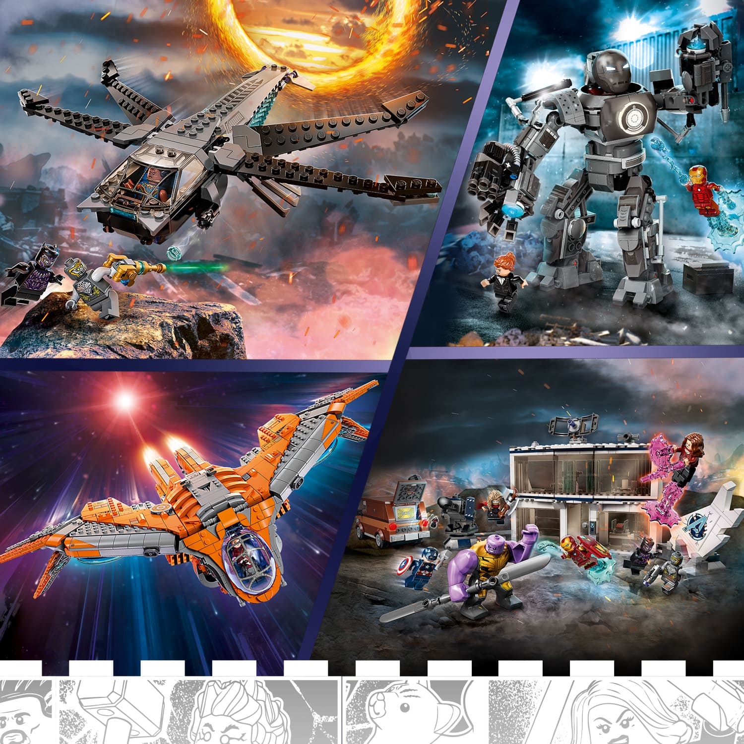 asika　4口 LEGO 76192 Marvel Avengers: Koniec gry — ostateczna bitwa