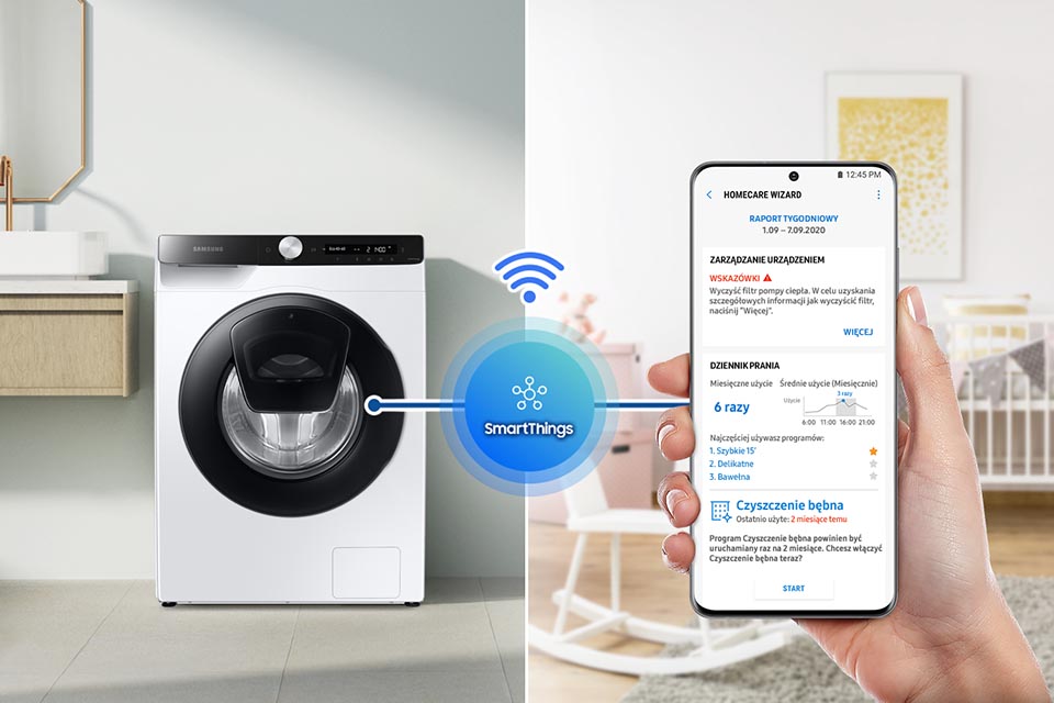  Funkcjonalności w aplikacji SmartThings