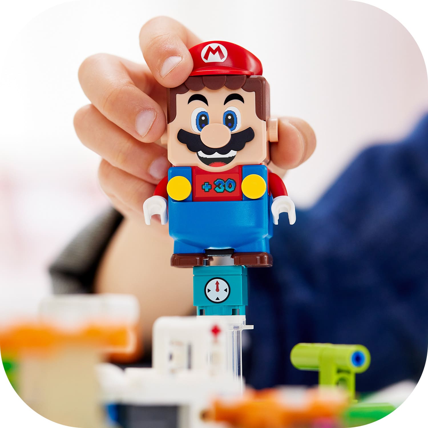 刹那0619 LEGO Super Mario 71389 Podniebny świat Lakitu — zestaw dodatkowy