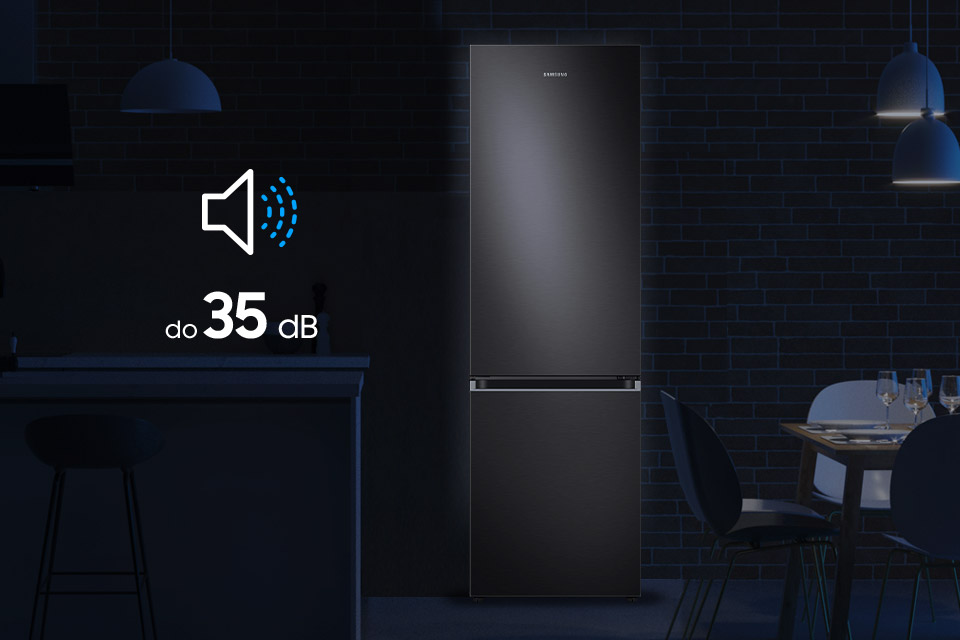 Lodówka Samsung RB36T602EB1 z zamrażalnikiem dolnym 193,5 cm