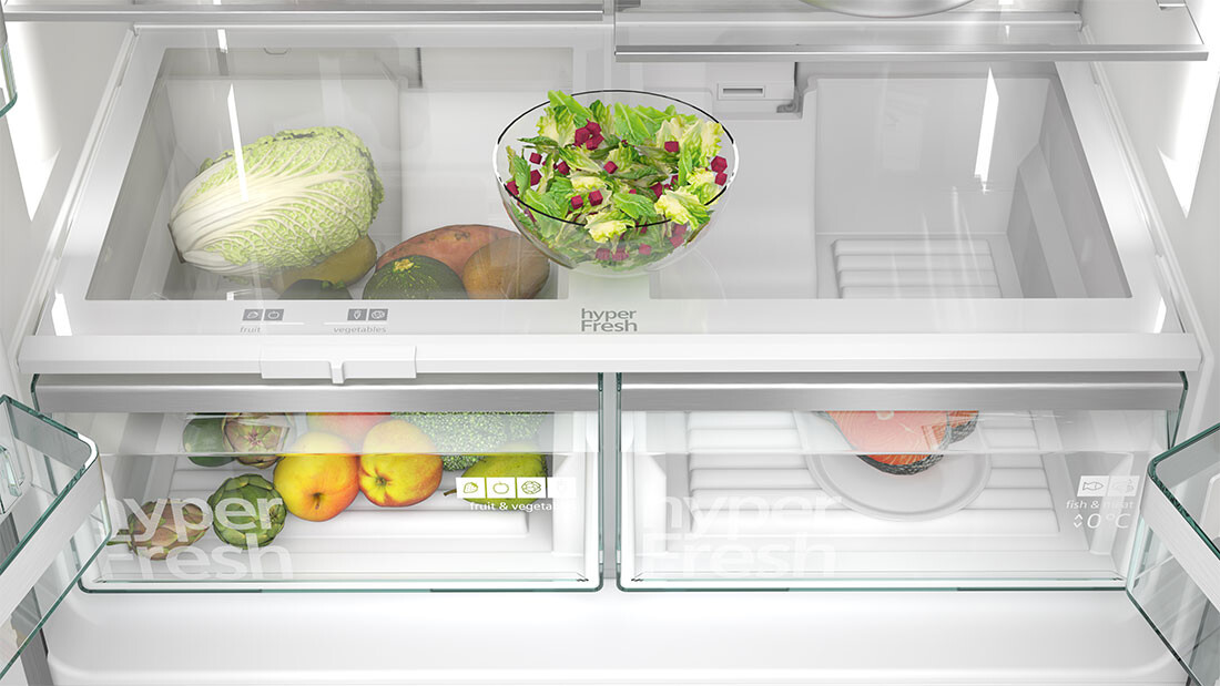 こむぎ Lodówka Siemens iQ500 MultiDoor KF96DAXEA 183 cm Czarna od 10699