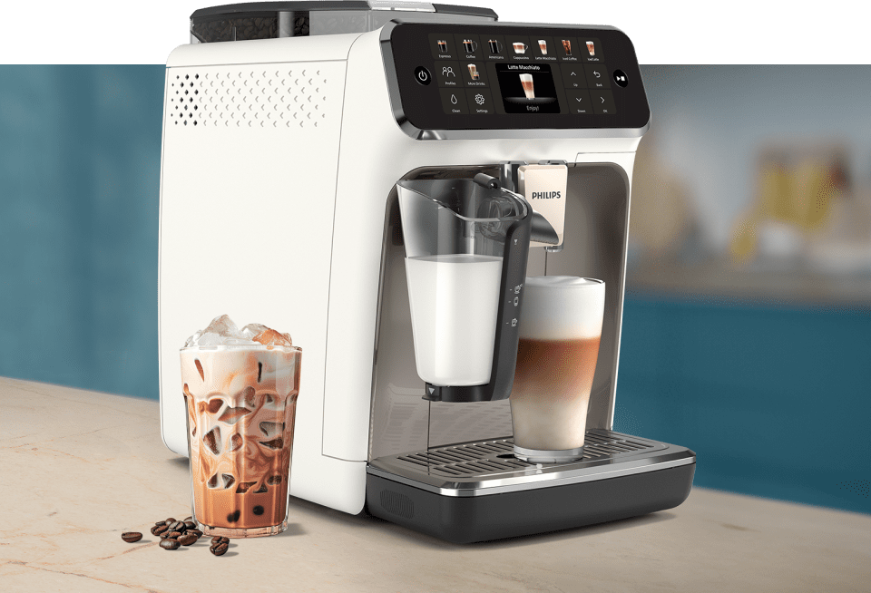 Ekspres PHILIPS 5500 LatteGo EP5545/70 biały Opinie i ceny na Ceneo.pl