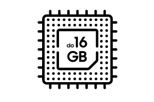 Procesor i 16 GB RAM icon global
