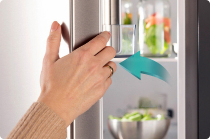 Lodówka Hisense RB470N4EFC1 z zamrażalnikiem dolnym 200 cm Czarna