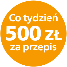 Co tydzień 500zł za przepis